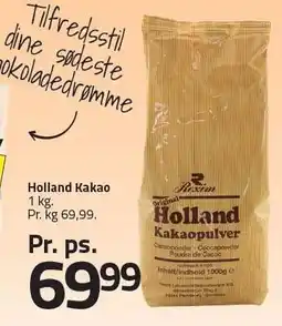 Fleggaard Holland Kakao tilbud