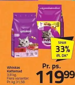 Fleggaard Whiskas Kattemad tilbud