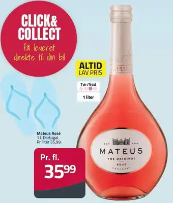 Fleggaard Mateus Rosé tilbud