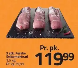 Fleggaard 3 stk. Ferske Svinemørbrad tilbud