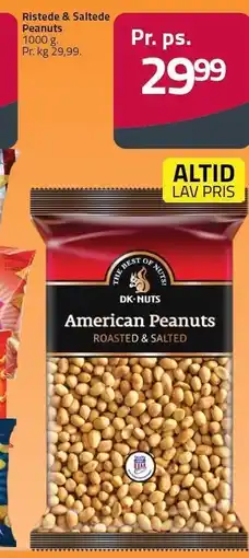 Fleggaard Ristede & Saltede Peanuts tilbud