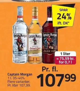 Fleggaard Captain Morgan tilbud