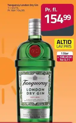 Fleggaard Tanqueray London Dry Gin tilbud