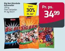 Fleggaard Big Ben Blandede Karameller tilbud