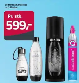 Fleggaard Sodastream Maskine m. 3 Flakser tilbud