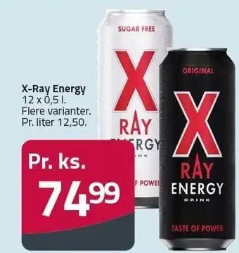 Fleggaard X-Ray Energy tilbud