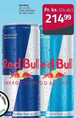 Fleggaard Red Bull tilbud