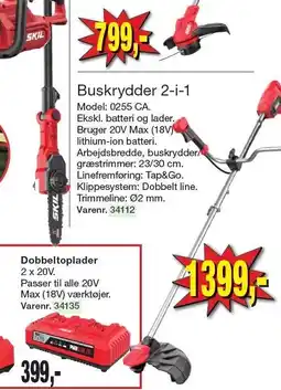 Harald Nyborg SKIL Buskrydder 2-i-1 tilbud