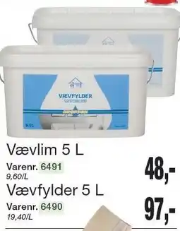 Harald Nyborg DROPPEN Vævlim 5 L eller Vævfylder 5 L tilbud