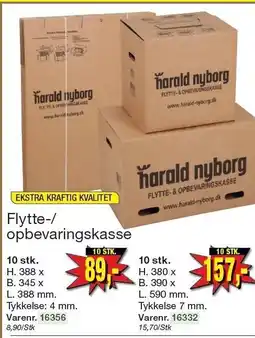 Harald Nyborg Flytte-/opbevaringskasse tilbud