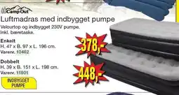 Harald Nyborg Luftmadras med indbygget pumpe tilbud