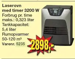 Harald Nyborg Laserovn med timer 3200 W tilbud