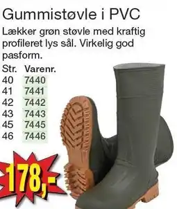 Harald Nyborg Gummistøvle i PVC tilbud