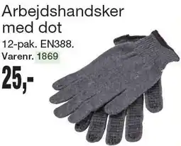 Harald Nyborg Arbejdshandsker med dot tilbud