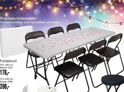 Harald Nyborg Foldebord tilbud
