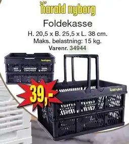 Harald Nyborg Foldekasse tilbud