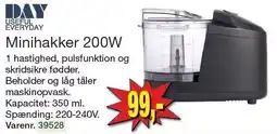 Harald Nyborg DAY Minihakket 200W tilbud