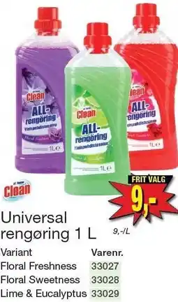 Harald Nyborg Universal rengøring 1 L tilbud
