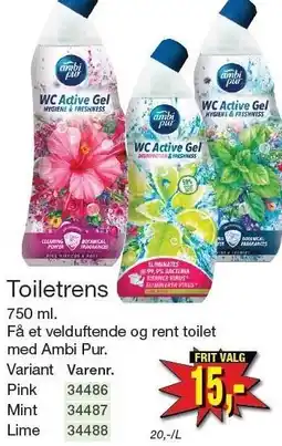 Harald Nyborg Toiletrens tilbud