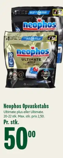 Min Købmand Neophos Opvasketabs tilbud
