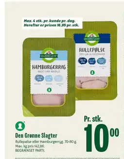 Min Købmand Den Grønne Slagter tilbud