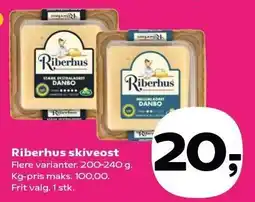 Kvickly Riberhus skiveost tilbud