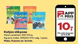 Kvickly Katjes slikpose tilbud