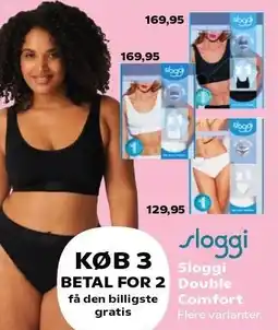 Kvickly Sloggi Double Comfort tilbud