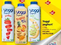 Lidl YOGGI Yoghurt tilbud