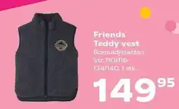 Kvickly Friends Teddy vest tilbud