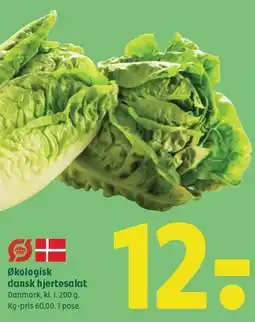 Coop 365 Økologisk dansk hjertesalat 200 g tilbud