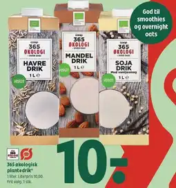 Coop 365 365 økologisk plantedrik 1 liter tilbud