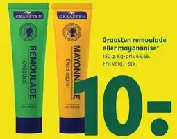 Coop 365 Graasten remoulade eller mayonnaise 150 g tilbud