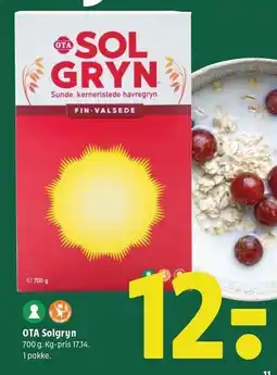 Coop 365 OTA Solgryn 700 g tilbud