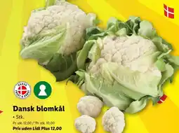 Lidl Dansk blomkål tilbud