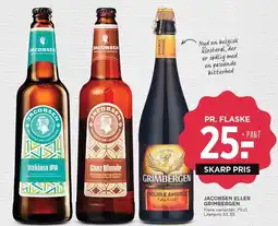 MENY JACOBSEN ELLER GRIMBERGEN tilbud