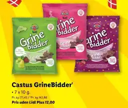 Lidl Castus GrineBidder' tilbud