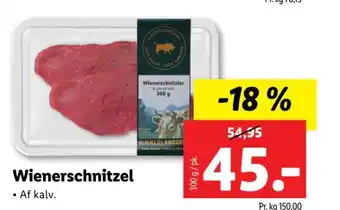 Lidl Wienerschnitzel tilbud