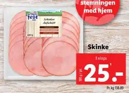 Lidl Skinke tilbud