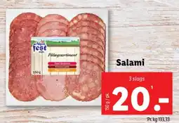 Lidl Salami tilbud