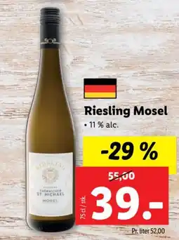 Lidl Riesling Mosel tilbud