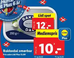Lidl Bakkedal smørbar tilbud