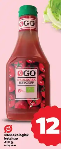 Netto ØGO økologisk ketchup tilbud