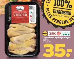 Løgismose kyllingevinger