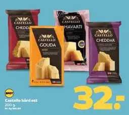 Netto Castello hård ost tilbud