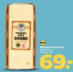 Netto Mammen skæreost tilbud