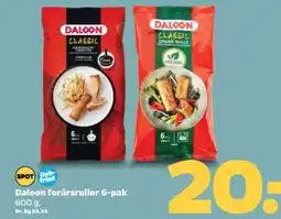 Netto Daloon forårsruller 6-pak tilbud