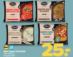 Netto Mou suppe med fyld tilbud