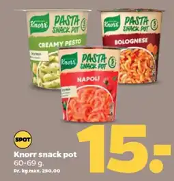 Netto Knorr snack pot tilbud