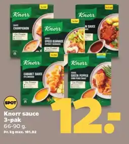 Netto Knorr sauce 3-pak tilbud